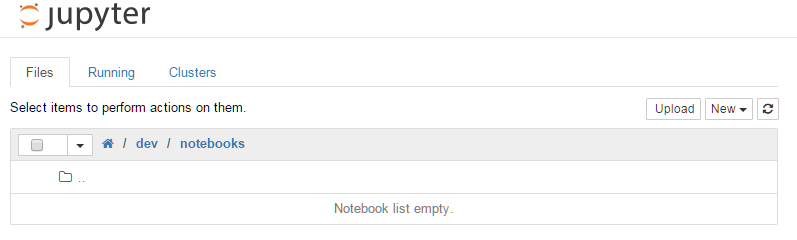 ~/dev/notebooks location in Jupyter Notebook