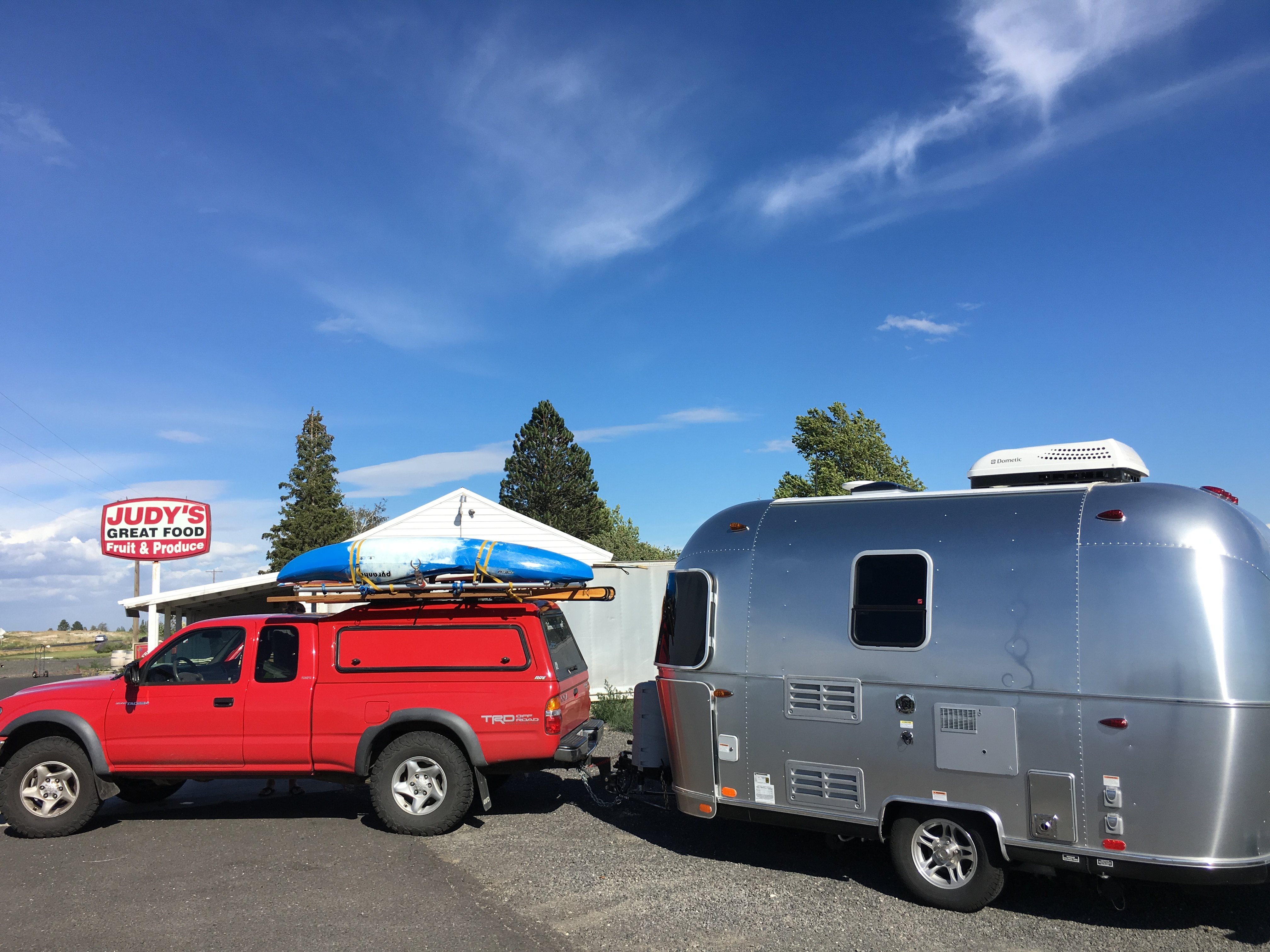 Airstream in mid-Washtington