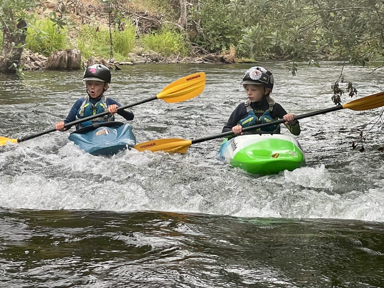 Beyond the Bunny Hill in a Boat