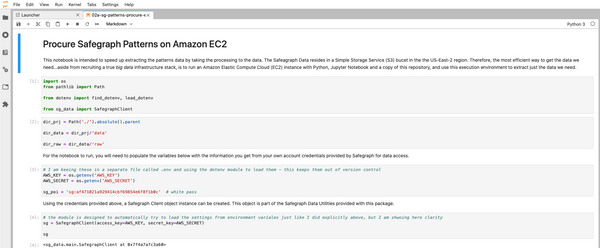 Get SafeGraph Patterns by POI ID Using an AWS EC2 Instance