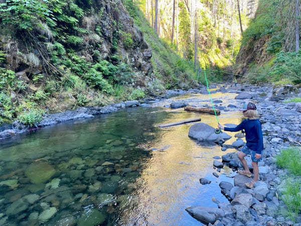 Fly Fishing, Another Way to Enjoy the River and Rember my Friend